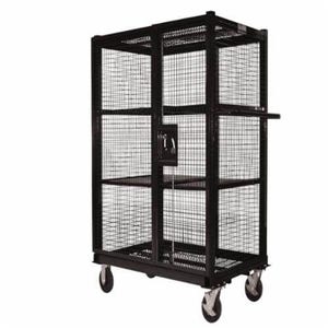 Southwire® 78492001 Security Storage Chest, 58 in H x 63-1/2 in W x 33-3/4 in D, 4 Casters, 6 in Caster, 1500 lb, Steel