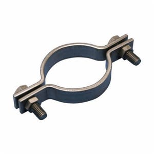 nVent Caddy® 4500125PL Standard Duty Pipe Clamp, 1-1/4 in Pipe, 500 lb Load, Steel, Plain