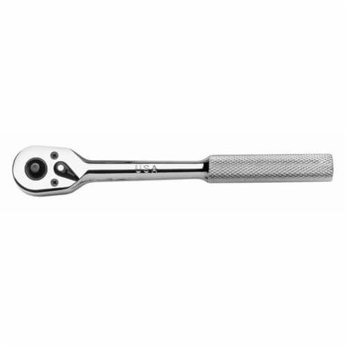 Wright® E3426 Cougar Pro™ Hand Ratchet, 3/8 in Drive, Oval Head, Alloy Steel, ASME B107.1, B107.10