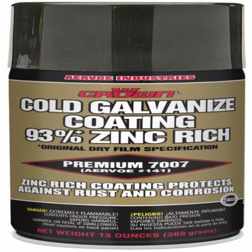 Dottie® 7007 Cold Galvanize Coating, 16 oz, Metallic Gray