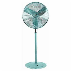 TPI ACU30P 1-Phase Standard Unassembled Air Circulator, 30 in Blade, 4300 CFM High, 3800 CFM Low Flow Rate, 120 VAC, 2.7 A