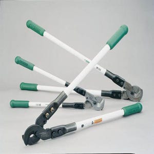 Greenlee® 706 Heavy Duty Scissor Cable Cutter, 750 to 1000 kcmil Aluminum, 500 to 750 kcmil Copper, 1-1/2 in Cable/Wire