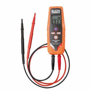 Klein® ET250 Digital Voltage Continuity Tester, 2 to 600V AC/DC, Digital LCD Display