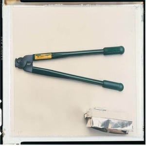 Greenlee® 749 Cable Cutter Assembly, 350 kcmil Aluminum/Copper, 2/0 AWG ACSR, 7/16 in ACSR Cable, 1/8 in Piano Wire, 28 in OAL