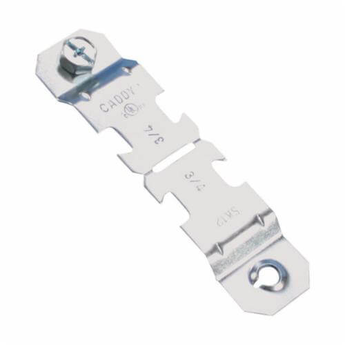 nVent Caddy® SK205I 1 pc Strut Clamp, 1-1/4 in Conduit, 200 lb Load, 1.51 to 1.66 in OD, Steel