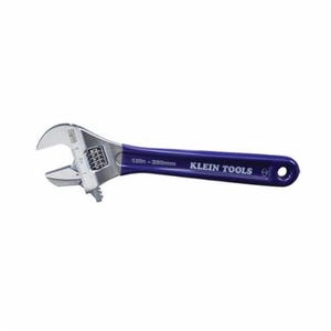 Klein® D86930 Adjustable Pipe Wrench, 1-1/2 in Reversible Wrench, 10-1/4 in OAL, Steel Body, Steel