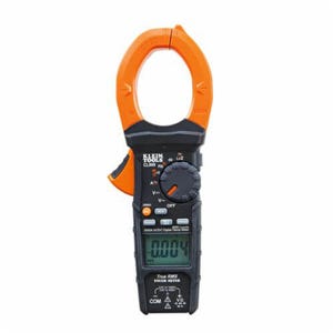 Klein® CL900 Digital Clamp Meter, 1000V AC/DC, 2000 A, 6000 uF, 60 mOhm, 500 kHz, 2 in Jaw, LCD Display