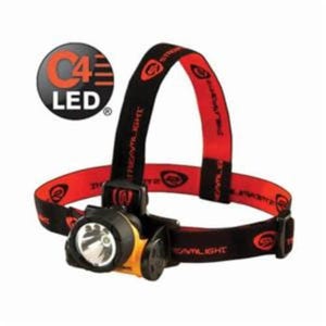Streamlight® 61050 Trident® Industrial Non-Rechargeable Headlamp, Incandescent/LED Bulb, ABS Housing, 80 Lumens, AAA Battery
