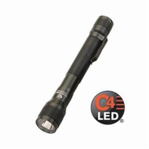 Streamlight® 71500 Jr® Industrial Non-Rechargeable Handheld Flashlight, 1 W, LED Bulb, Aluminum Housing, 85 Lumens, Black