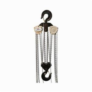 JET® 108030 L-100 Hand Chain Hoist with Overload Protection, 20 ton Load, 30 ft Lifting Height, 80 x 2 lbf Rated