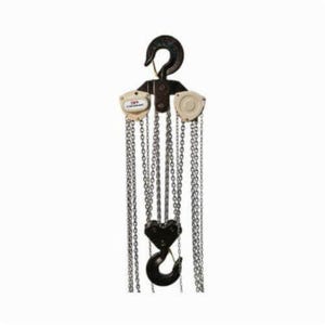 JET® 109130 L-100 Hand Chain Hoist with Overload Protection, 15 ton Load, 30 ft Lifting Height, 80 x 2 lbf Rated