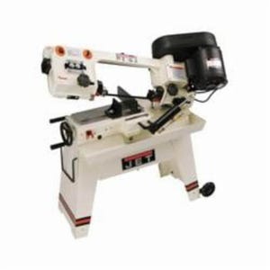 JET® 414453 Horizontal Band Saw, 4-1/2 in Round, 4-1/2 x 5 Rectangle 45°  Capacity, 8 x 5 in Round, 7-1/2 x 5 in Rectangle 90°  Capacity, 1/2 hp, 115 VAC