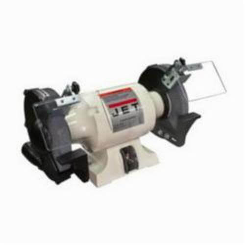 JET® 577102 Shop Bench Grinder, 8 in dia x 1 in W Wheel, 5/8 in, 3450 RPM, 1 hp