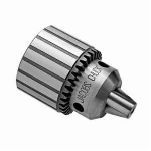 Jacobs® 14445 Drill Chuck, Fluted Heavy Duty, 34-33 Series, 0.04 to 0.5 in Capacity, Key Number K3, Plain Bearing