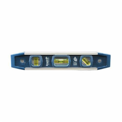 Empire® 581-9 True Blue® Magnetic Torpedo Level, 9 in L, 3 Vials, Polycast