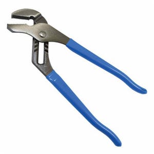 Channellock® 440 Tongue and Groove Plier, 2-1/4 in Nominal Capacity, 12 in OAL, Right Angle Teeth, Comfort Grips, Undercut Tongue