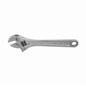Klein® 507-10 Adjustable Wrench, Extra Capacity, Non-Insulated, 1-5/16 in, 1.31 in Jaw,, 10-1/8 in OAL, Forged Alloy Steel Body