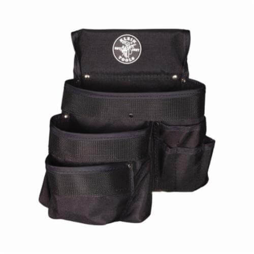 Klein® PowerLine™ 5700 Tool Pouch, 9 pocket, Nylon, Black