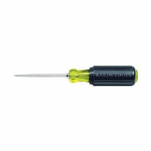 Klein® 650 Demolition Heavy Duty Hard Pointed Scratch Awl, 3-1/2 in L Shank, Tempered Steel Shank, 7-7/8 in OAL