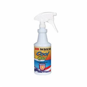 LA-CO® 011513 Cool Gel® Heat Barrier Spray, 16 oz Pump Spray Bottle, Gel Form, Clear