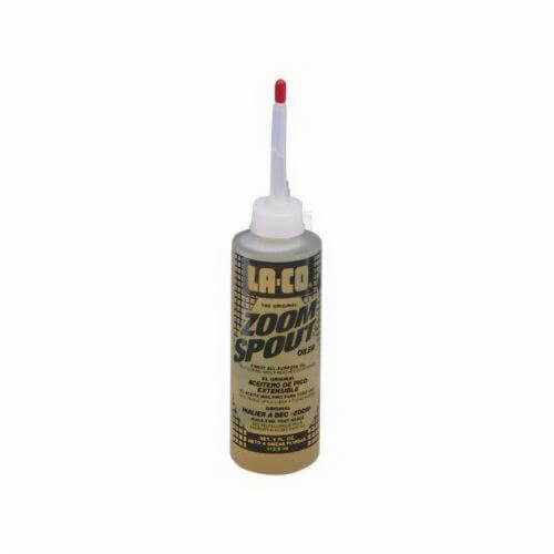 LA-CO® 079704 Zoom Spout® All-Purpose General Purpose Lubricant Oil with Display Box, 4 fl-oz, Liquid Form, Transparent, 0.86 to 0.87