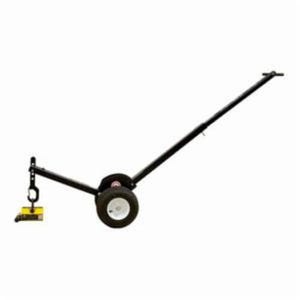 Mag-Mate® MCL2W12PNL0800 Manhole Cover Lift Dolly with 12 in Wheels and PowerLift® Magnet, Steel