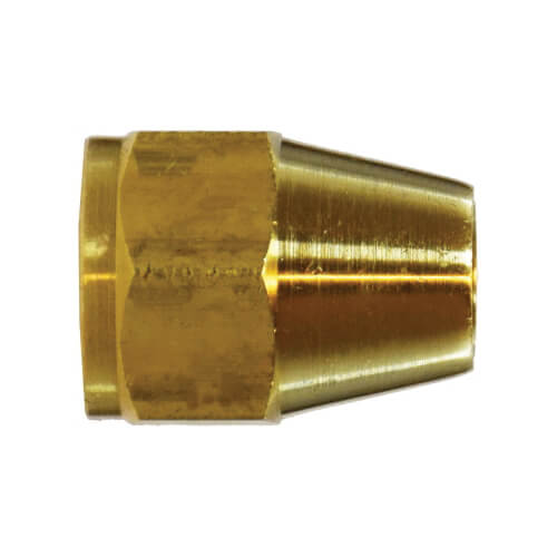 MMM 10017 Short Rod Nut, 3/8 in Nominal, SAE Flare Threaded UNF