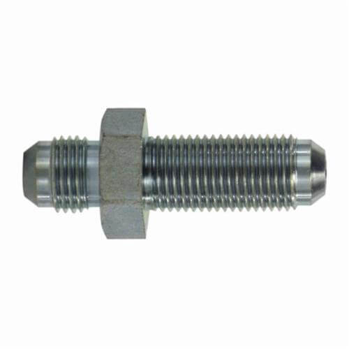 MMM 270010 Bulkhead Union, 7/8-14 Nominal, Male JIC 37° Flare End Style, Sharpes Steel