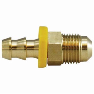 MMM 30271 Flare Adapter, 3/8 x 5/16 in Nominal, POHB x Male Flare End Style, CA360 Brass, Import