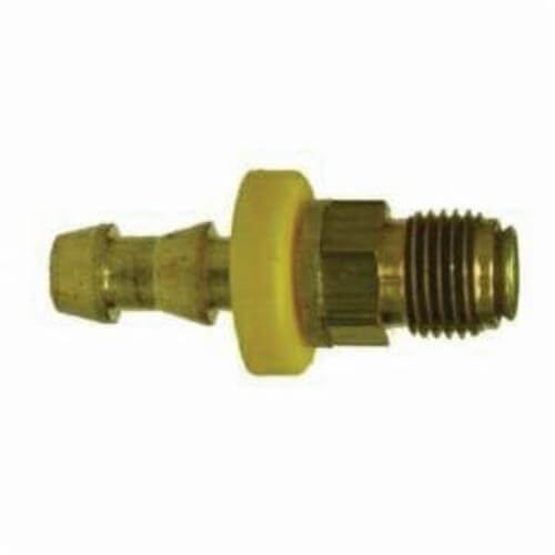 MMM 30284 Flare Swivel, 3/8 x 5/16 in Nominal, POHB x Male Inverted Flare End Style, CA360 Brass