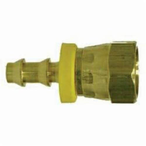 MMM 30343 Ball Seat Swivel, 3/8 x 1/4 in Nominal, POHB x Female NPSM End Style, CA360 Brass