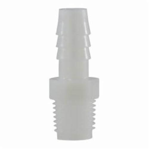 MMM 33306W Hose-to-Pipe Adapter, 3/4 x 3/8 in Nominal, Barb x MIP End Style, Nylon