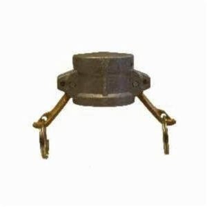 Midland Metal 61976 Cam and Groove Fitting, 2-1/2 in Nominal, Female Adapter x Dust Cap End Style, Aluminum