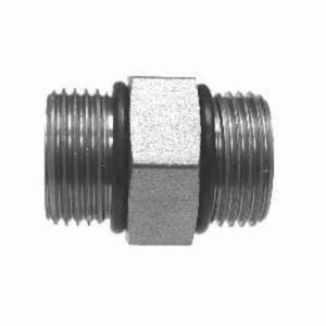 MMM 6403O8 Hex Nipple Union, 3/4-16 Nominal, Male ORB, Steel