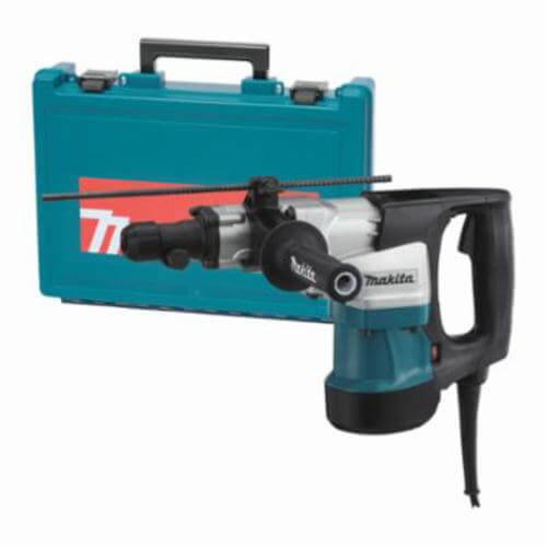 Makita® HR4041C Corded Rotary Hammer Drill, 1-9/16 in Spline Chuck, 1300 to 2600 BPM, 230 to 460 RPM No-Load