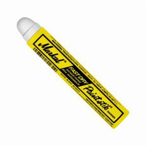 Markal® 082720 Fast Dry® Paintstik® All Purpose Solid Paint Marker, 11/16 in, White
