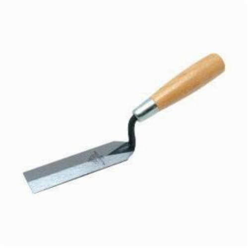 Marshalltown® 11202 The Premier Line Margin Trowel, 5 in L x 2 in W, High Carbon Steel Blade, High Lift Wood Handle