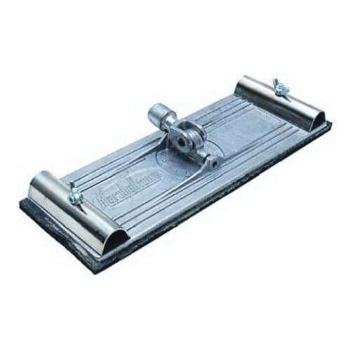 Marshalltown® 14426 Swivel Pole Sander, 9-3/8 in L x 3-1/4 in W, Die Cast Aluminum