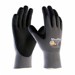 PIP® MaxiFlex® Endurance™ 34-844/XL General Purpose Gloves, Coated, XL, Microfoam Nitrile Palm, Nylon, Black/Gray