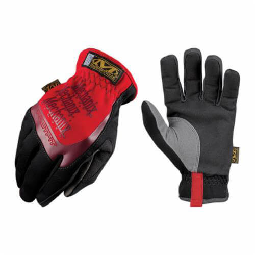 Mechanix Wear® M-279 Mechanics Glove, Multi-Purpose, FastFit®, Synthetic Leather Palm, Spandex® Padded/Nylon, Black