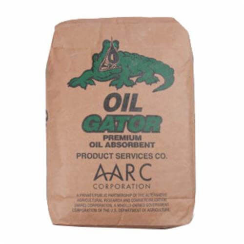 Meltblown OG-30 All Natural Oil Gator Absorbent, Bag, 14.63 gal/bag Absorption, Fluids Absorbed: Oil