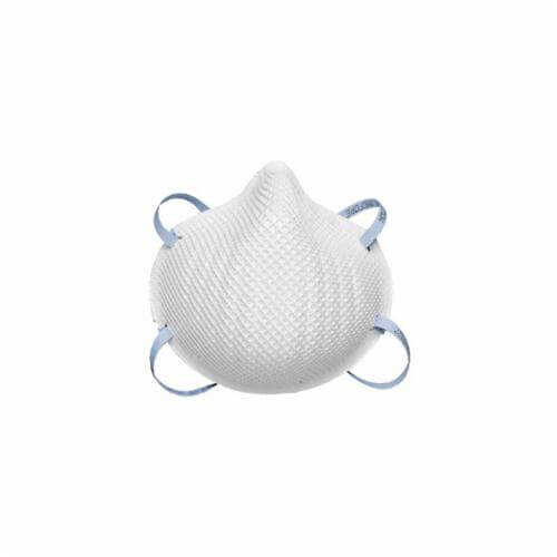 Moldex® 2200N95 Disposable Particulate Respirator with Molded Nose Bridge, M to L, Resists: Non-Oil Based Particulates