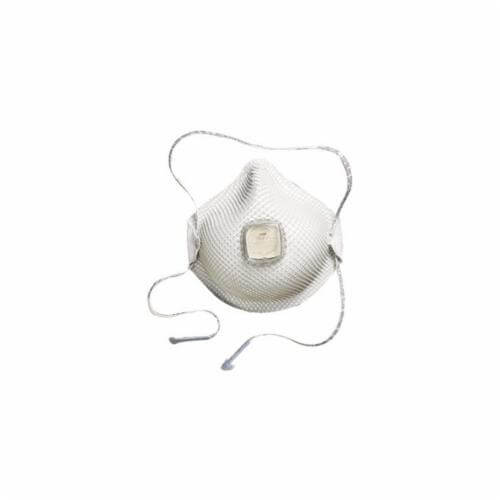 Moldex® 2700N95 Disposable Particulate Respirator with Ventex® Valve, M to L, Resists: Heat, Humidity and Non-Oil Based Particulates