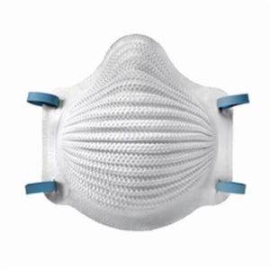 Moldex® 4200 Airwave® Disposable Particulate Respirator, M to L, Resists: Oil-Free Particulates