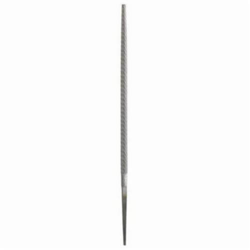 Nicholson® 11716 Round Hand File, 6 in L, Bastard/Single Cut