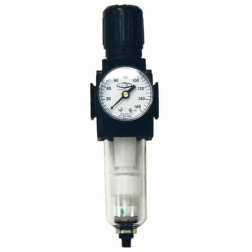 Norgren® by Dixon® B73G-4MG Excelon® Compact Modular Relieving Filter/Regulator with GC230 Gauge and Manual Drain