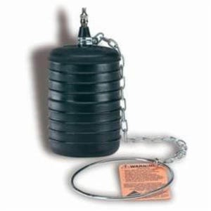 Cherne® 270016 Test-Ball® Pneumatic Pipe Plug, 1-1/4 to 1-1/2 in Pipe, 13 psi Working, Natural Rubber, Domestic