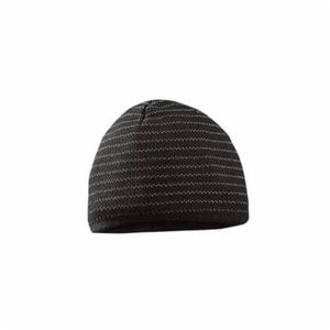 OccuNomix LUX-MBRB-BK Multi-Banded Reflective Beanie, Universal, Hi-Viz Black, Fleece, Slip On Closure