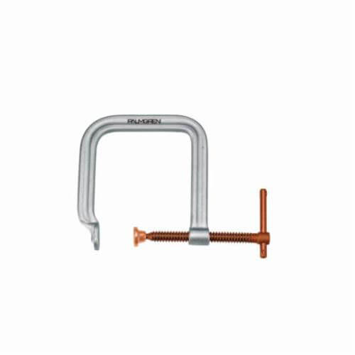 Palmgren® 9629238 Extra Deep Throat Regular Duty C-Clamp, 13-3/4 in D Throat, 0 to 8 in Clamping