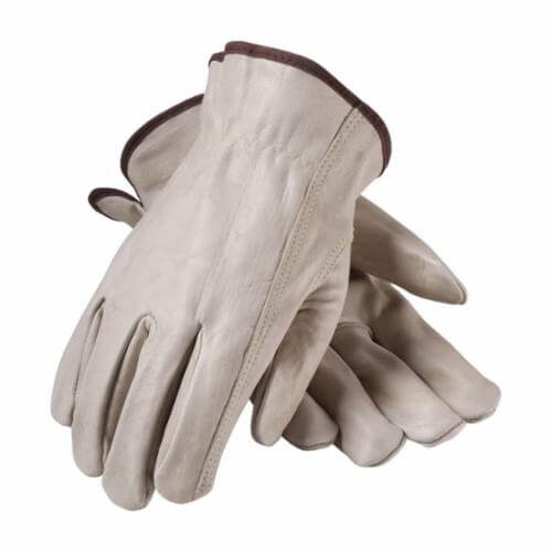 PIP® 68-165/XL Superior Grade General Purpose Gloves, Drivers, XL, Top Grain Cowhide Leather Palm, Top Grain Cowhide Leather, Natural